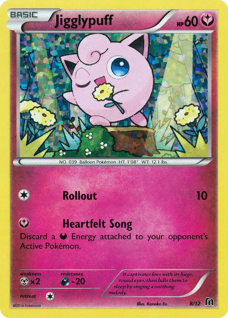 Jigglypuff - McDonald's Collection 2016 008/012 (Holo)