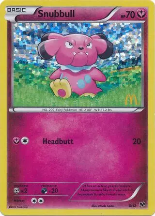 Snubbull - McDonald's Collection 2014 008/012 (Holo)