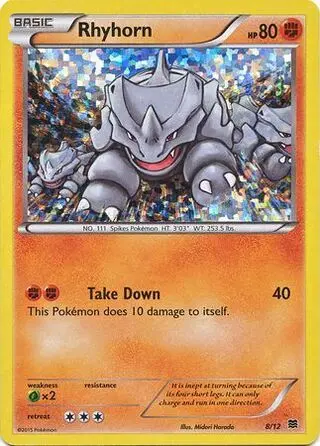 Rhyhorn - McDonald's Collection 2015 008/012 (Holo)