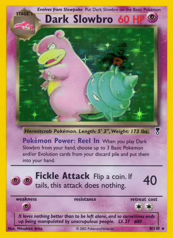 Dark Slowbro - Legendary Collection 008/110 (Reverse Holo)