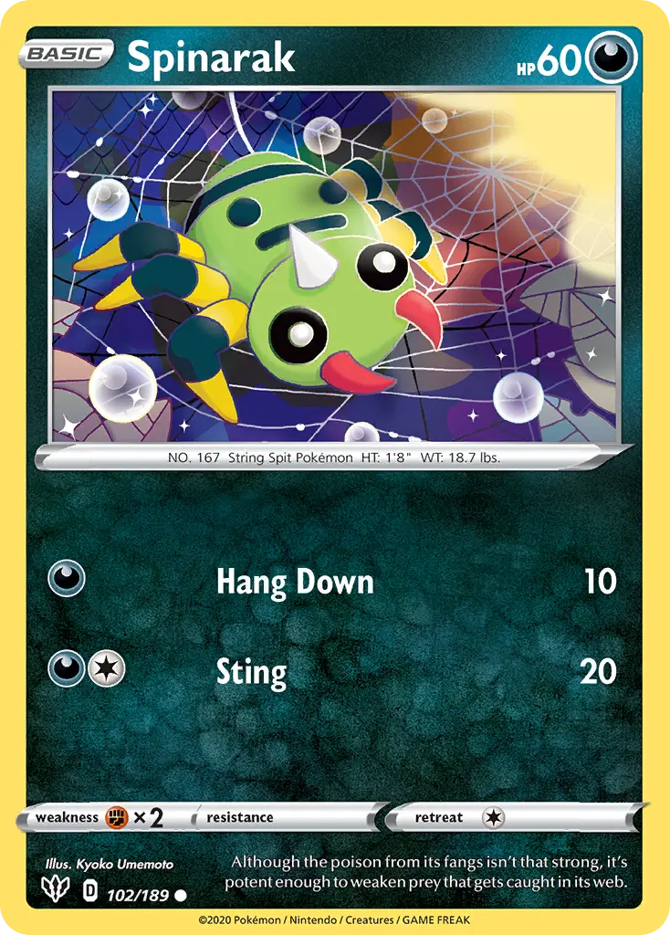 Spinarak - Trick or Trade 2022 008/030 (Regular)