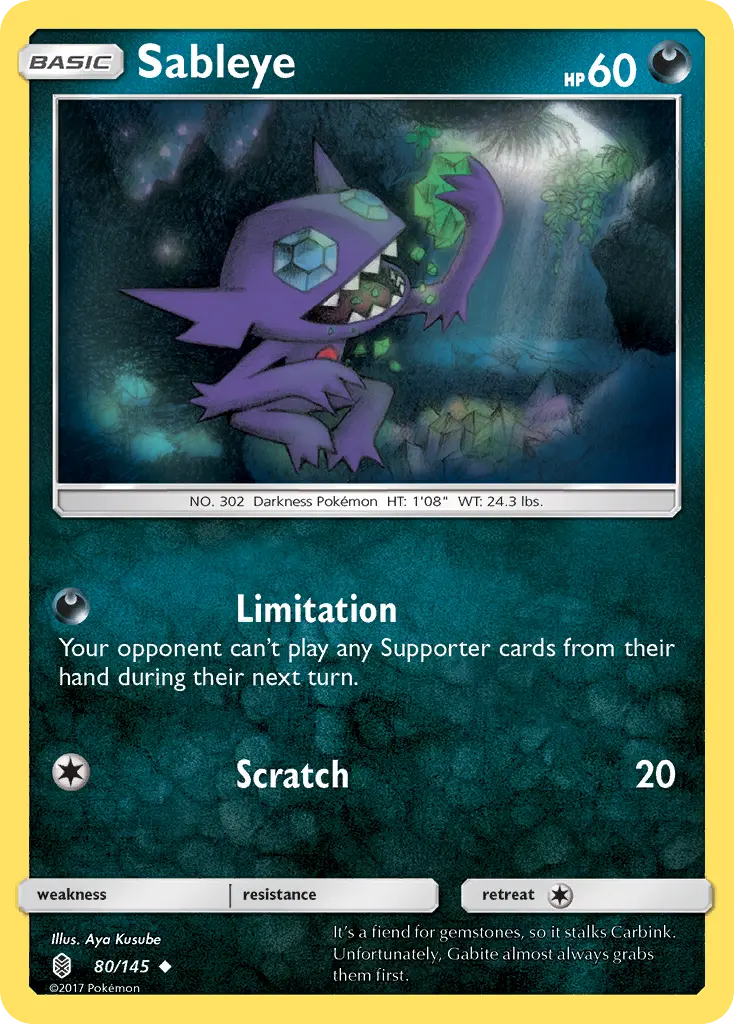 Sableye - Guardians Rising 080/145 (Regular)