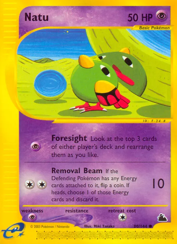 Natu - Skyridge 080/144 (Regular)