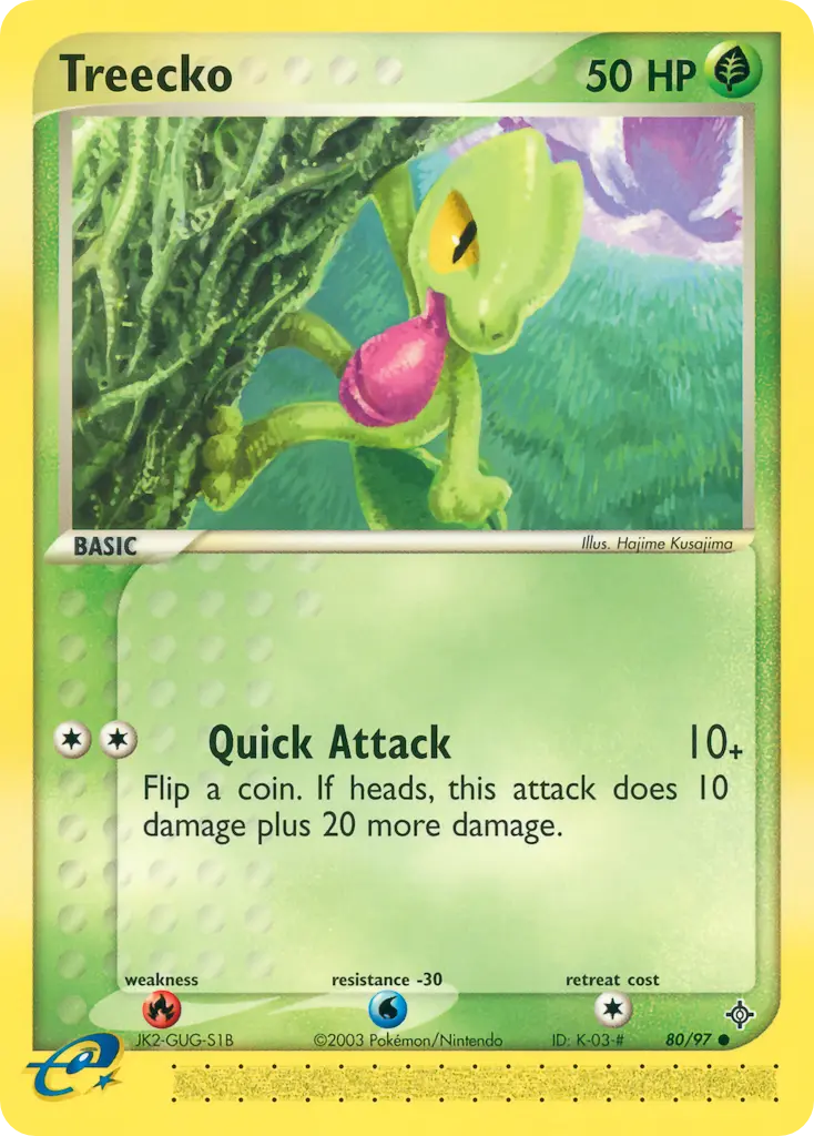 Treecko - Dragon 080/097 (Regular)