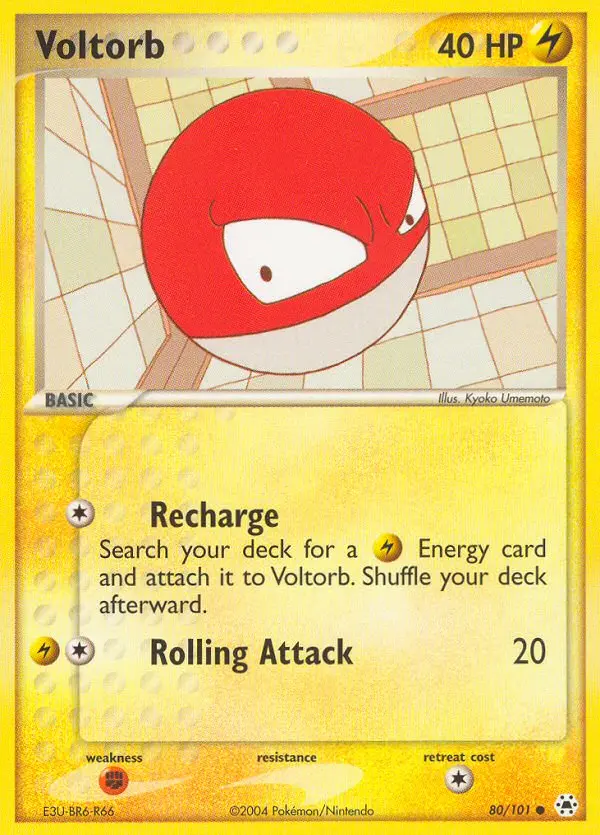 Voltorb - Hidden Legends 080/101 (Regular)