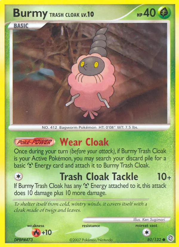 Burmy Trash Cloak - Secret Wonders 080/132 (Regular)