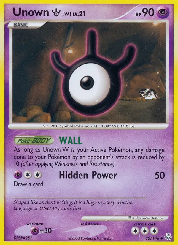 Unown [W] - Legends Awakened 080/146 (Regular)