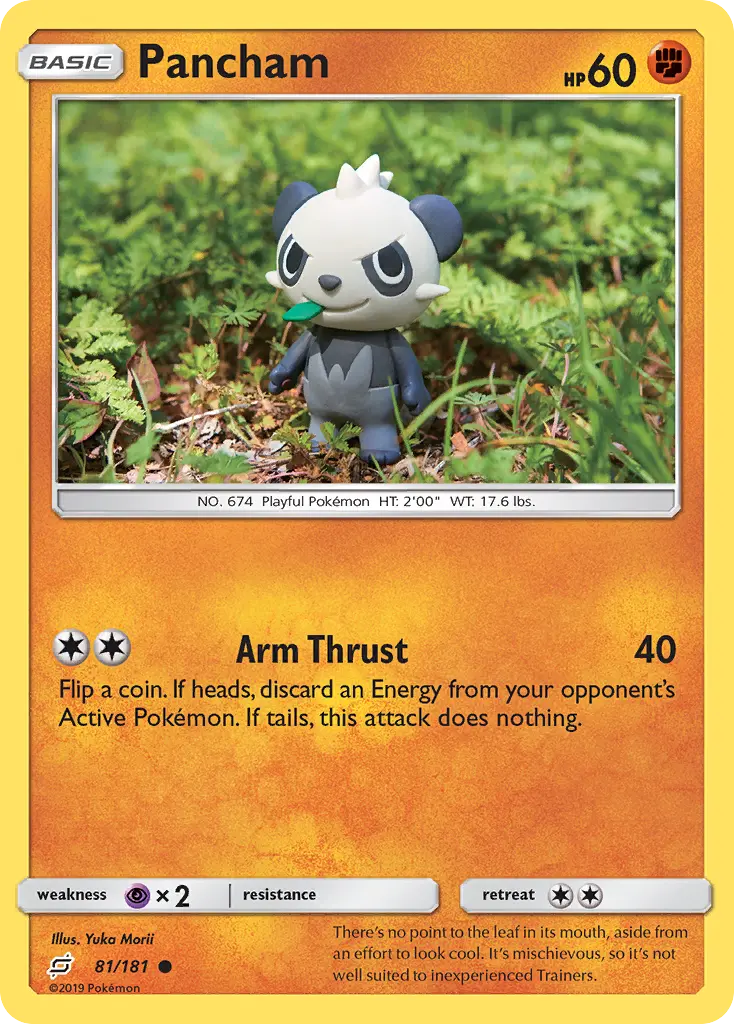Pancham - Team Up 081/181 (Regular)