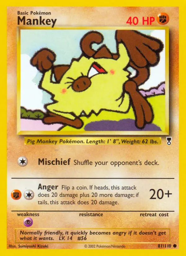Mankey - Legendary Collection 081/110 (Regular)