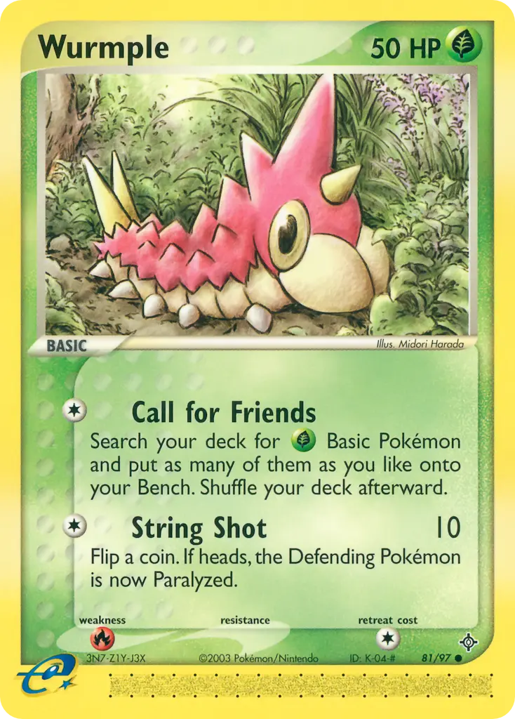 Wurmple - Dragon 081/097 (Regular)