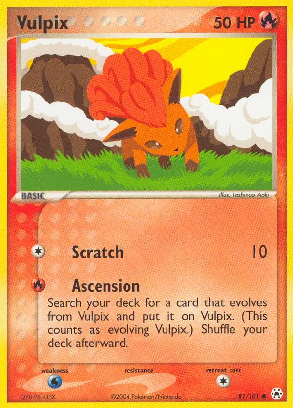 Vulpix - Hidden Legends 081/101 (Regular)