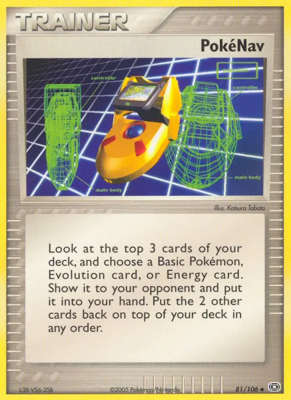PokéNav - Emerald 081/106 (Reverse Holo)