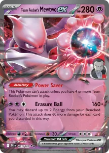 Team Rocket's Mewtwo ex - Destined Rivals 081/182 (Holo)