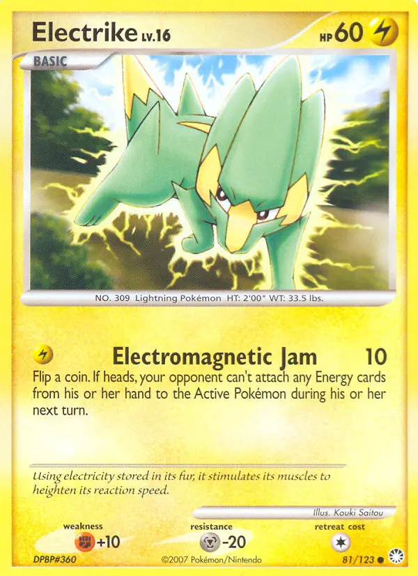 Electrike - Mysterious Treasures 081/123 (Regular)