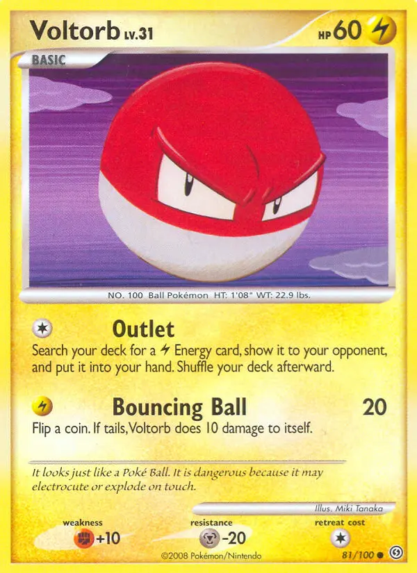 Voltorb - Stormfront 081/100 (Regular)
