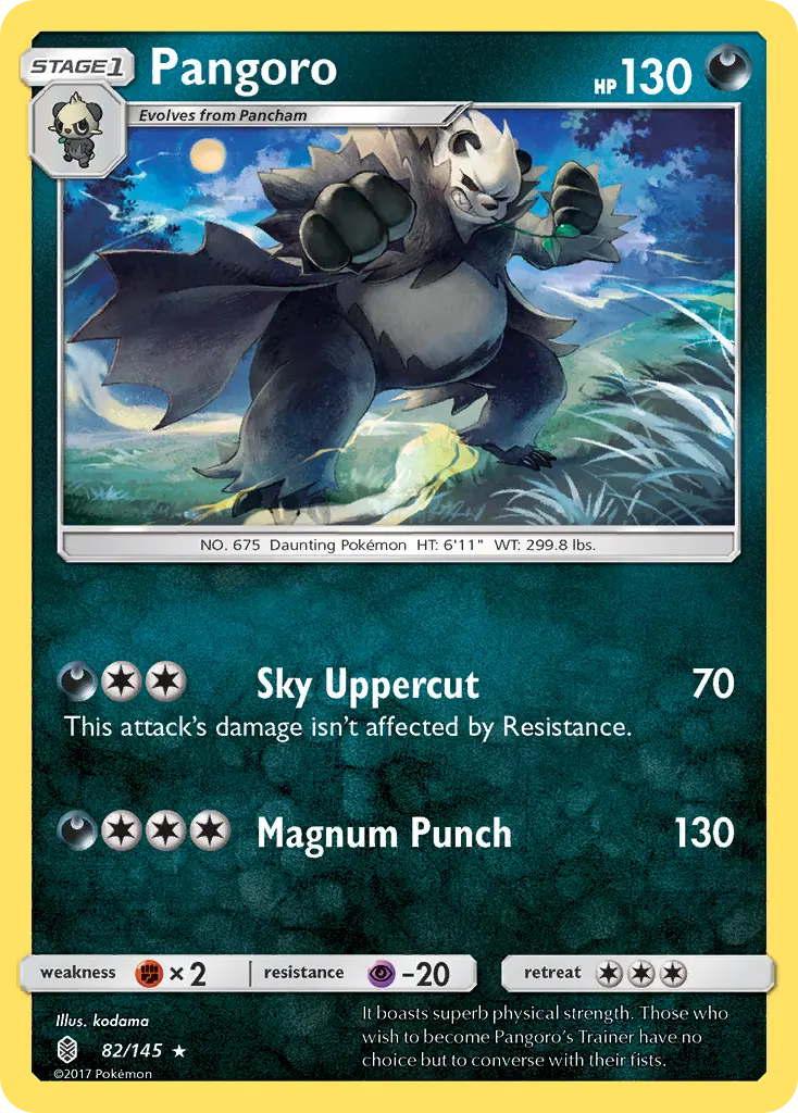 Pangoro - Guardians Rising 082/145 (Regular)