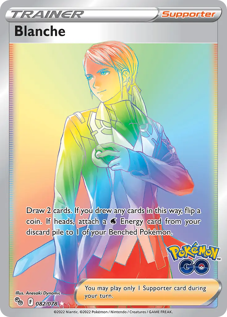 Blanche - Pokémon GO 082/078 (Holo)