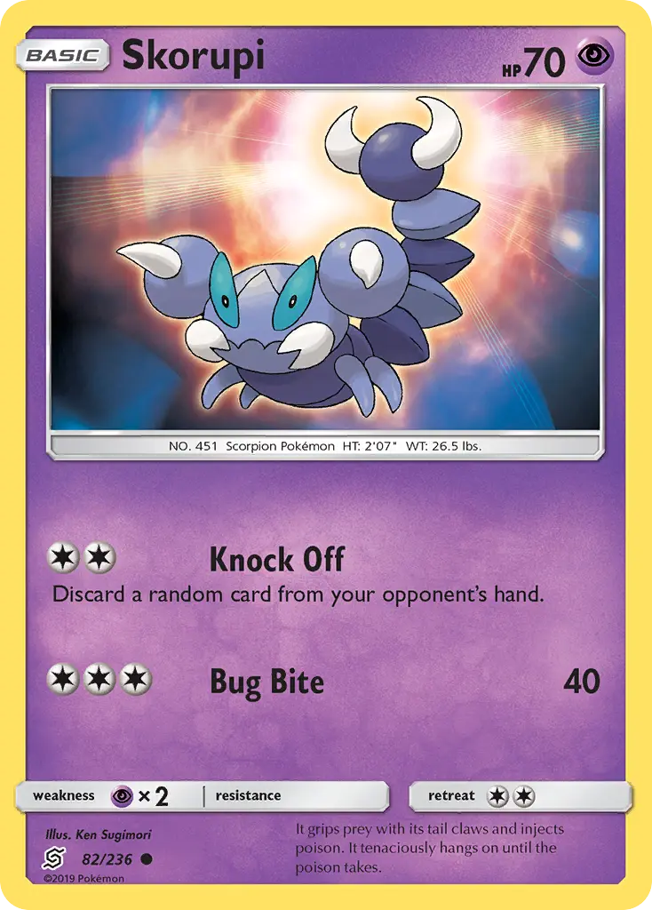 Skorupi - Unified Minds 082/236 (Reverse Holo)