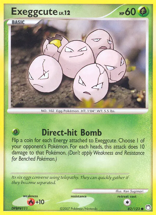 Exeggcute - Mysterious Treasures 082/123 (Regular)
