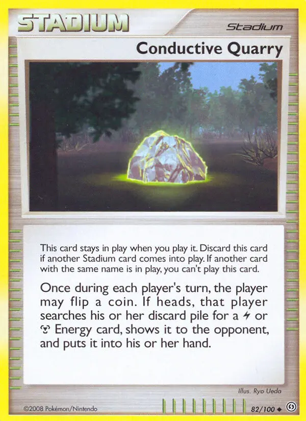 Conductive Quarry - Stormfront 082/100 (Reverse Holo)