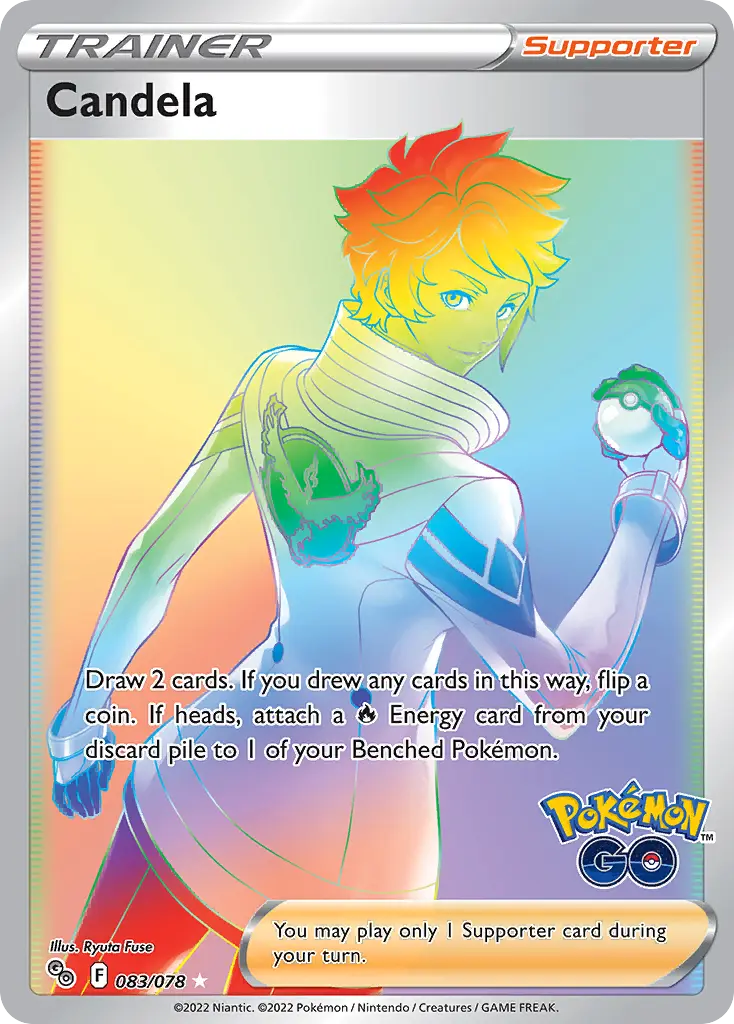 Candela - Pokémon GO 083/078 (Holo)