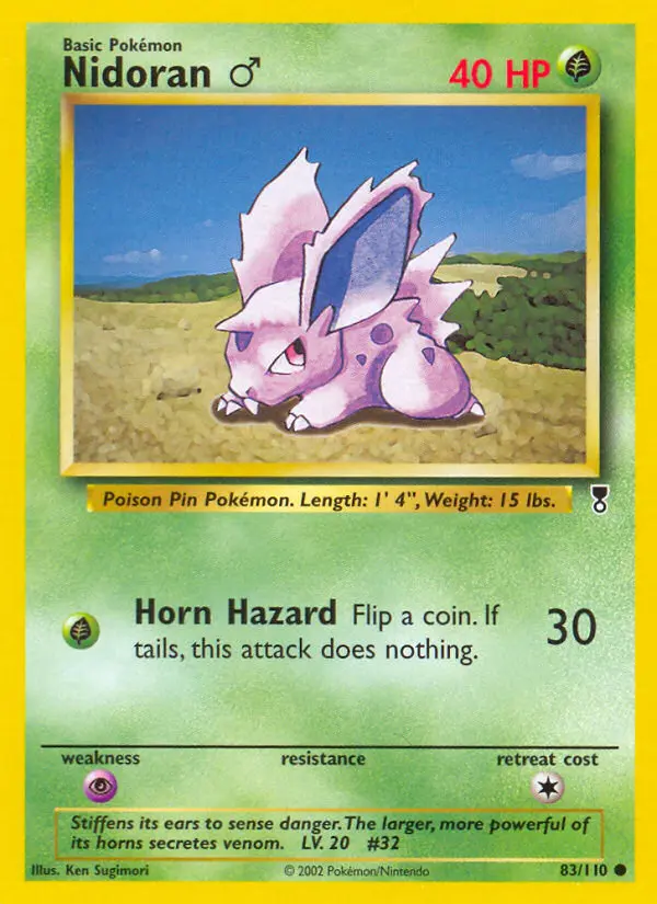 Nidoran ♂ - Legendary Collection 083/110 (Regular)