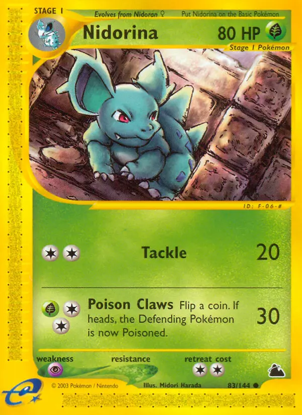 Nidorina - Skyridge 083/144 (Regular)