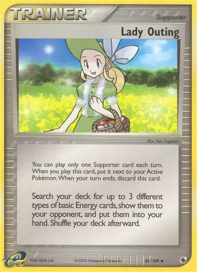Lady Outing - Ruby & Sapphire 083/109 (Regular)