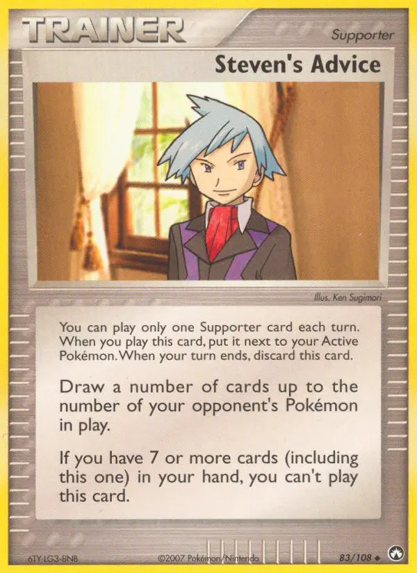 Steven's Advice - Power Keepers 083/108 (Regular)