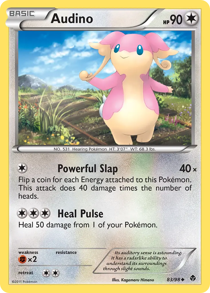 Audino - Emerging Powers 083/098 (Regular)
