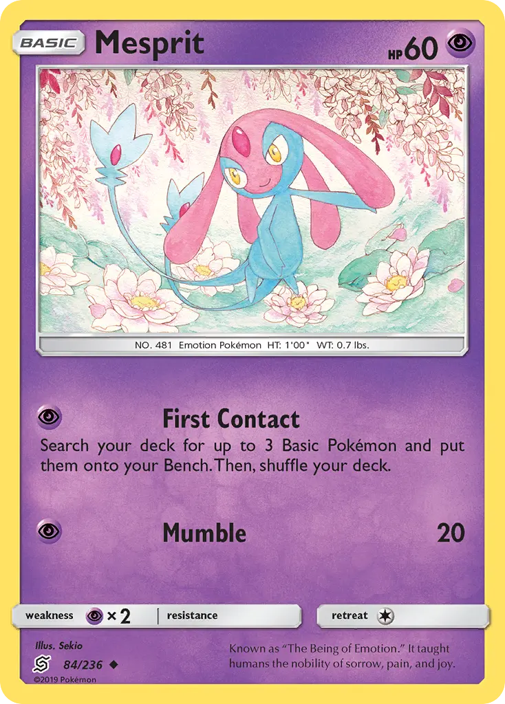 Mesprit - Unified Minds 084/236 (Regular)