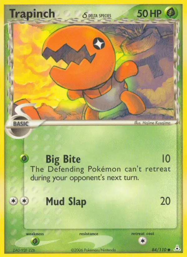 Trapinch δ - Holon Phantoms 084/110 (Reverse Holo)