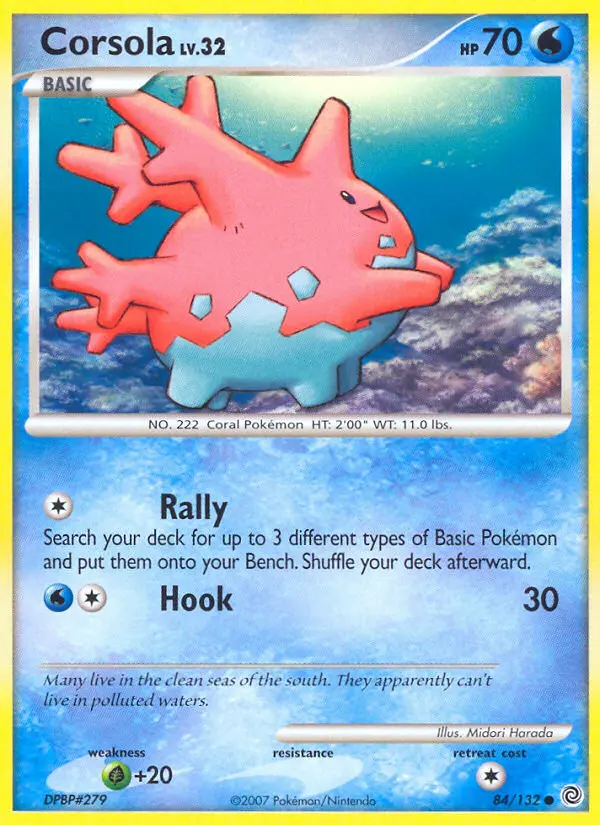 Corsola - Secret Wonders 084/132 (Reverse Holo)