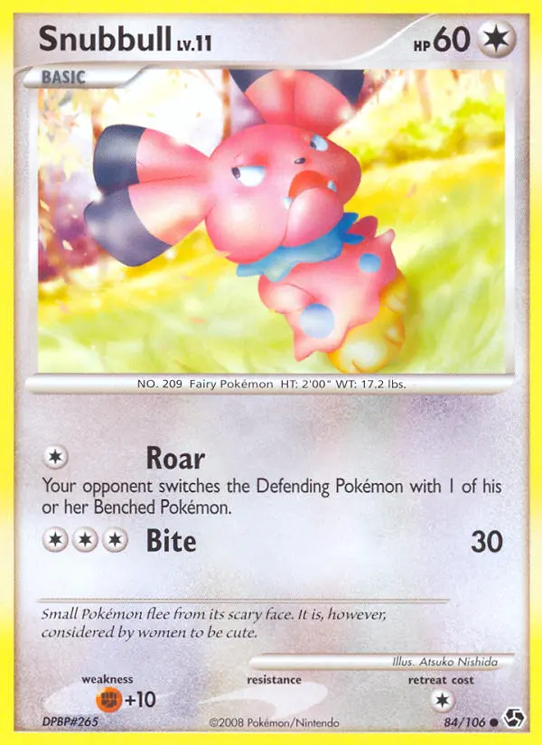 Snubbull - Great Encounters 084/106 (Regular)