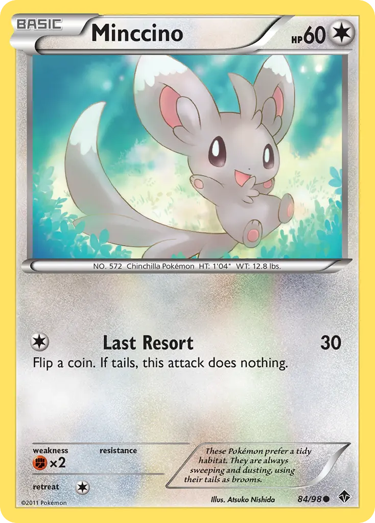 Minccino - Emerging Powers 084/098 (Regular)