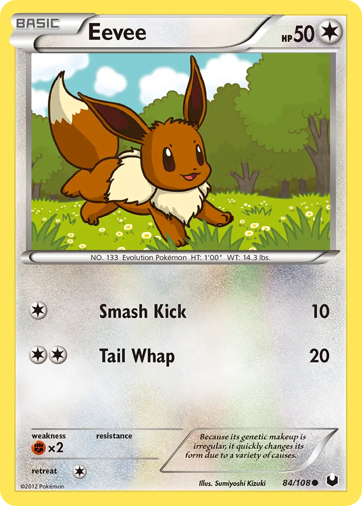 Eevee - Dark Explorers 084/108 (Regular)