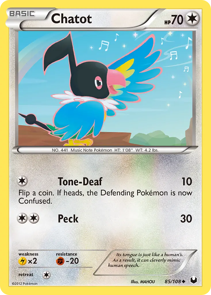 Chatot - Dark Explorers 085/108 (Regular)