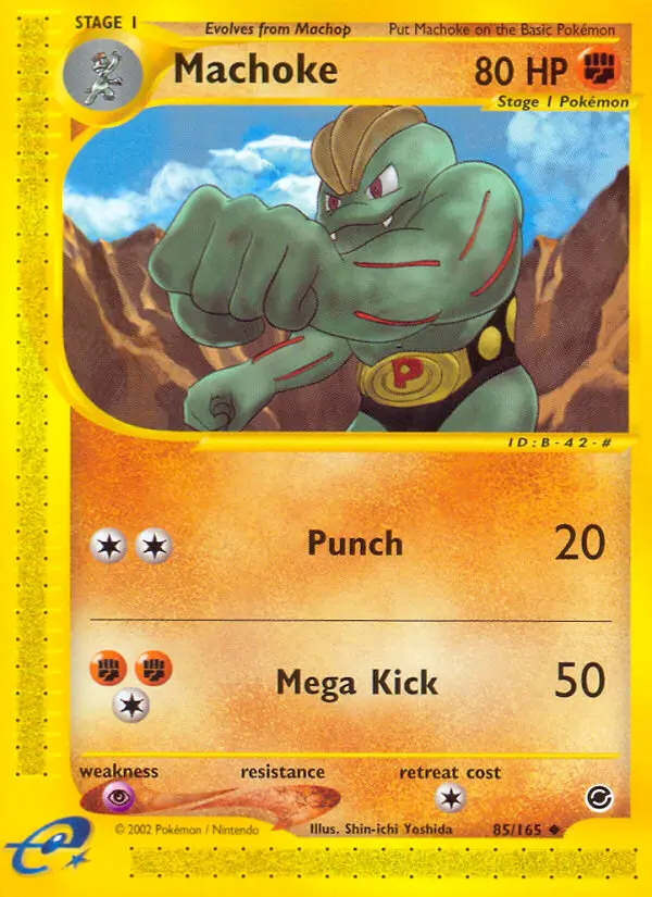 Machoke - Expedition Base Set 085/165 (Reverse Holo)