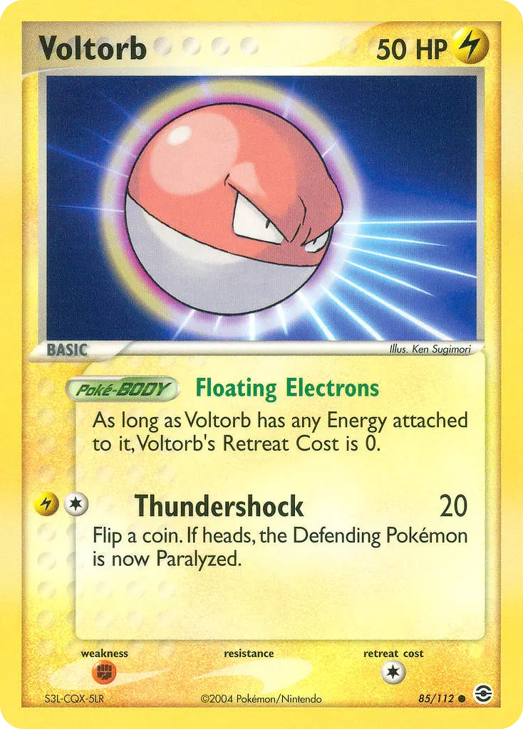 Voltorb - FireRed & LeafGreen 085/112 (Regular)