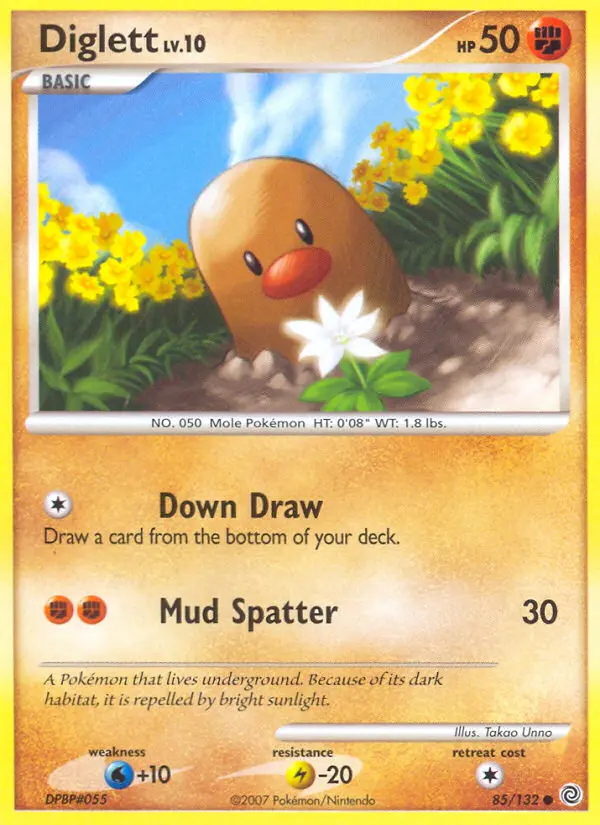 Diglett - Secret Wonders 085/132 (Regular)