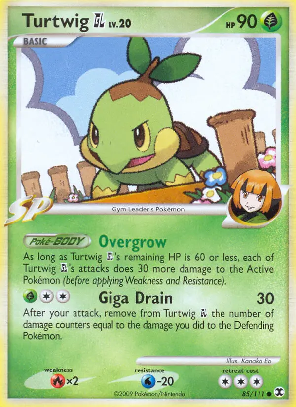 Turtwig GL - Rising Rivals 085/111 (Regular)