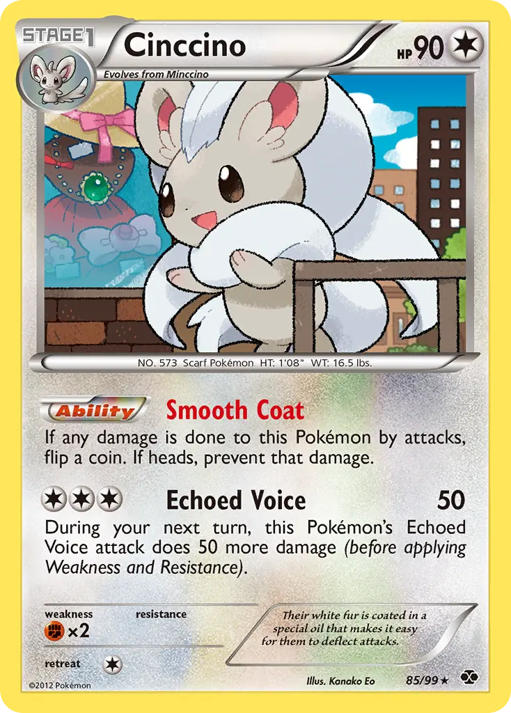 Cinccino - Next Destinies 085/099 (Reverse Holo)