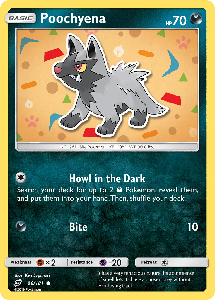 Poochyena - Team Up 086/181 (Regular)
