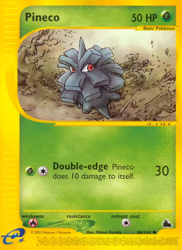 Pineco - Skyridge 086/144 (Regular)