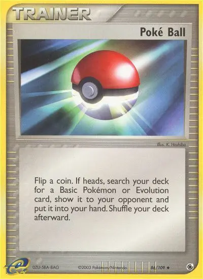 Poké Ball - Ruby & Sapphire 086/109 (Regular)