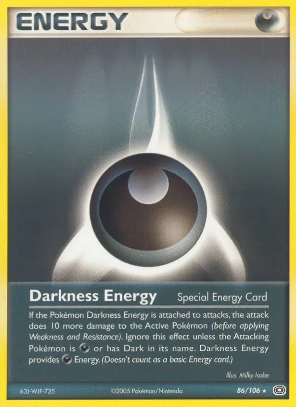 Darkness Energy - Emerald 086/106 (Regular)