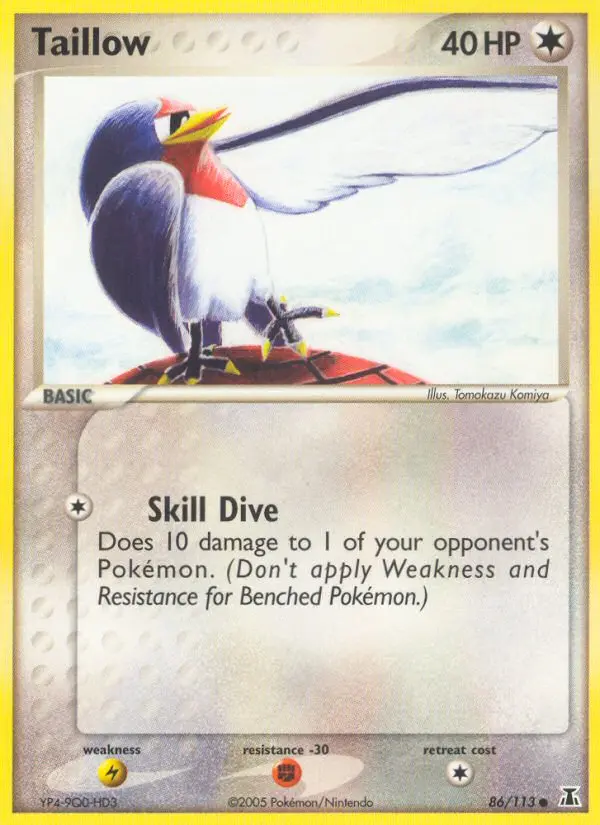 Taillow - Delta Species 086/113 (Regular)
