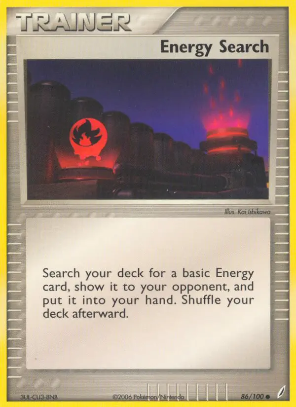 Energy Search - Crystal Guardians 086/100 (Regular)