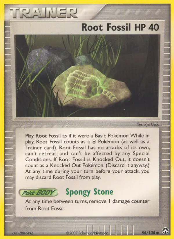 Root Fossil - Power Keepers 086/108 (Regular)