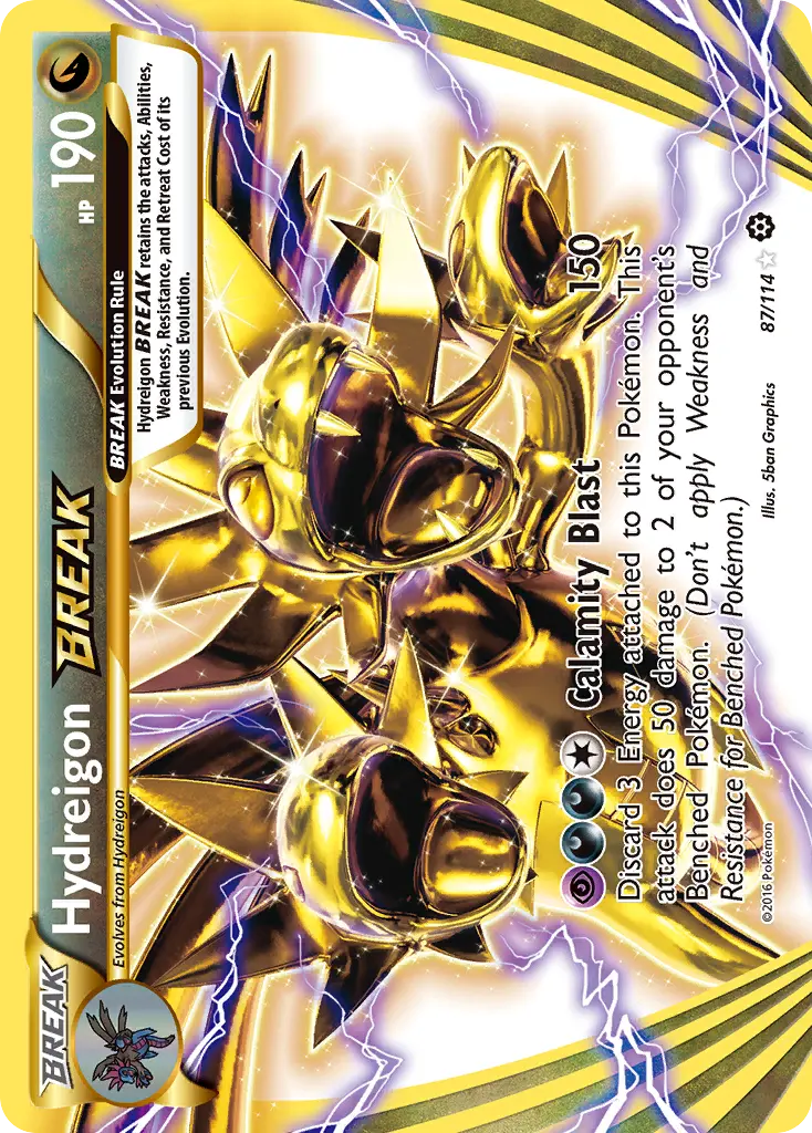 Hydreigon BREAK - Steam Siege 87/114 (Holo)